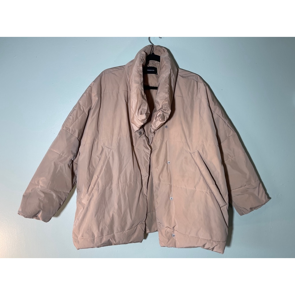 Women's Reserved Beige Puffer Jacket Size S